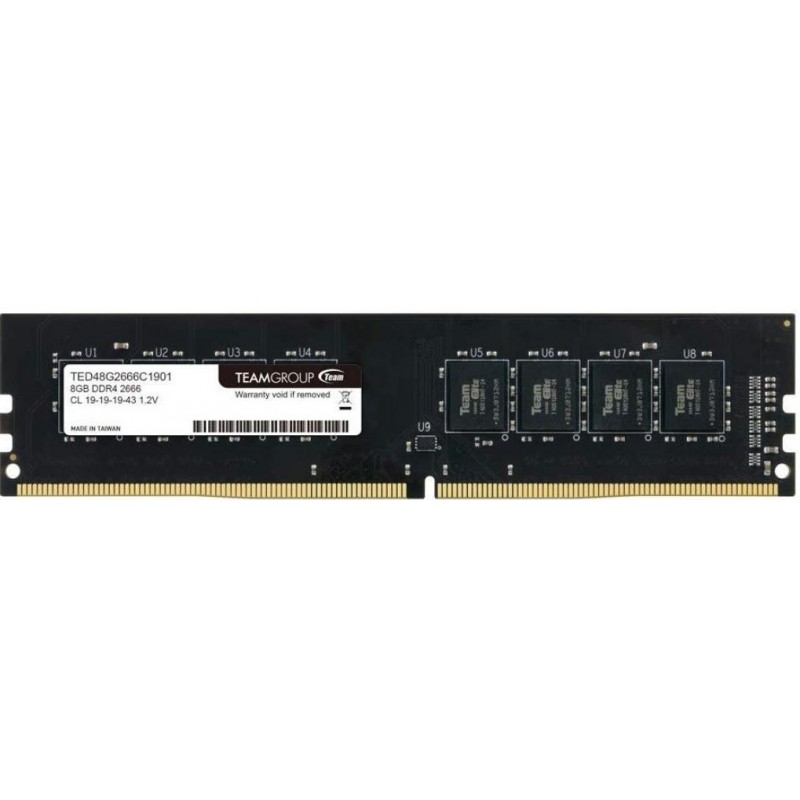 Модуль пам`яті DDR4 8GB/2666 Team Elite (TED48G2666C19016)