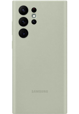 Чохол-накладка Samsung Silicone Cover для Samsung Galaxy S22 Ultra SM-S908 Olive Green (EF-PS908TMEGRU)