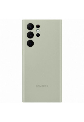 Чохол-накладка Samsung Silicone Cover для Samsung Galaxy S22 Ultra SM-S908 Olive Green (EF-PS908TMEGRU)