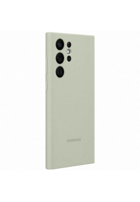 Чохол-накладка Samsung Silicone Cover для Samsung Galaxy S22 Ultra SM-S908 Olive Green (EF-PS908TMEGRU)