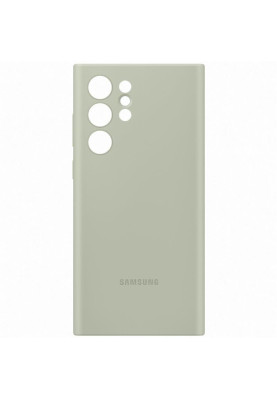 Чохол-накладка Samsung Silicone Cover для Samsung Galaxy S22 Ultra SM-S908 Olive Green (EF-PS908TMEGRU)