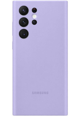 Чохол-накладка Samsung Silicone Cover для Samsung Galaxy S22 Ultra SM-S908 Fresh Lavender (EF-PS908TVEGRU)