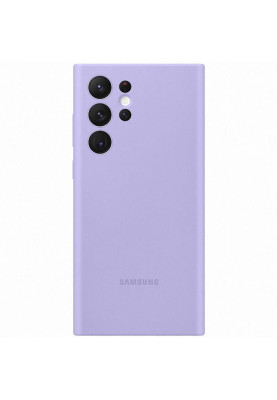 Чохол-накладка Samsung Silicone Cover для Samsung Galaxy S22 Ultra SM-S908 Fresh Lavender (EF-PS908TVEGRU)