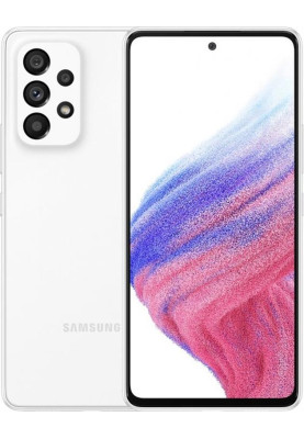 Смартфон Samsung Galaxy A53 5G SM-A536 6/128GB Dual Sim White (SM-A536EZWDSEK)