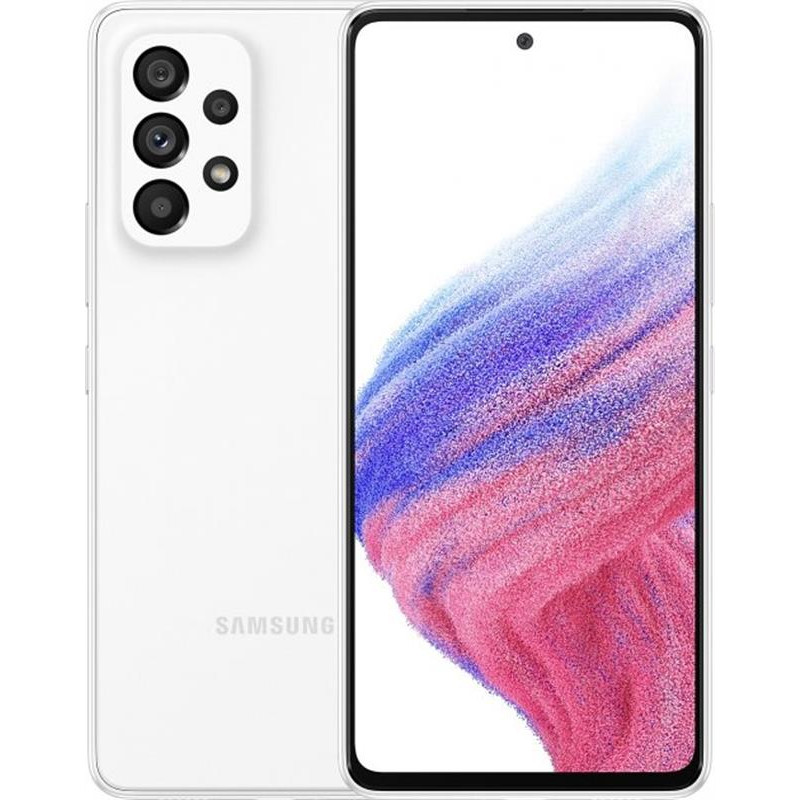Смартфон Samsung Galaxy A53 5G SM-A536 8/256GB Dual Sim White (SM-A536EZWHSEK)