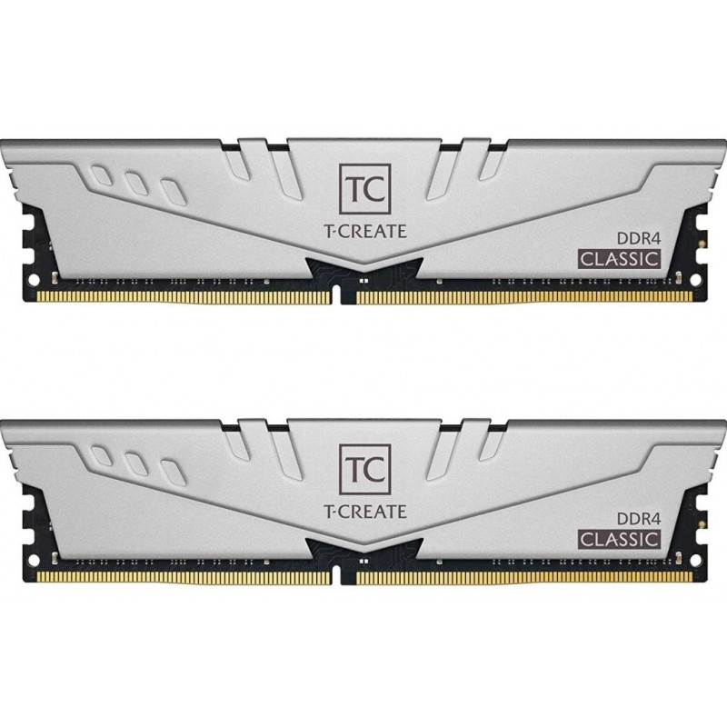 Модуль пам`яті DDR4 2х8GB/3200 Team T-Create Classic 10L Gray (TTCCD416G3200HC22DC01)