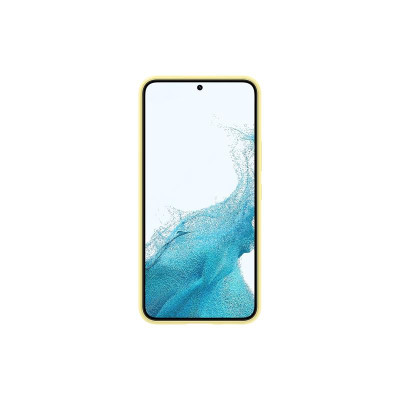 Чохол-накладка Samsung Silicone Cover для Samsung Galaxy S22 SM-S901 Butter Yellow (EF-PS901TYEGRU)