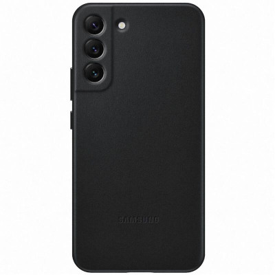 Чохол-накладка Samsung Leather Cover для Samsung Galaxy S22+ SM-S906 Black (EF-VS906LBEGRU)