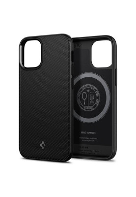 Чохол-накладка Spigen Mag Armor для Apple iPhone 12 Mini Black (ACS01866)