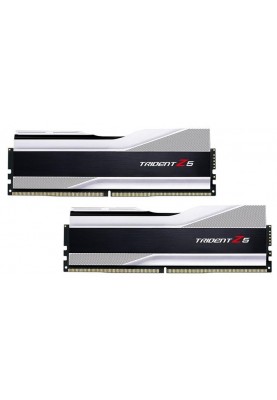 Модуль пам`ятi DDR5 2x16GB/5600 G.Skill Trident Z5 Silver (F5-5600J4040C16GX2-TZ5S)