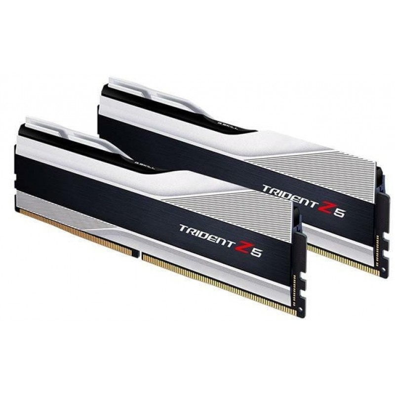 Модуль пам`ятi DDR5 2x16GB/5600 G.Skill Trident Z5 Silver (F5-5600J4040C16GX2-TZ5S)