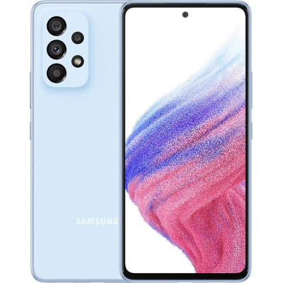 Смартфон Samsung Galaxy A53 5G SM-A536 8/256GB Dual Sim Light Blue (SM-A536ELBHSEK)