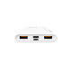 Універсальна мобільна батарея Silicon Power QP15 10000 mAh White (SP10KMAPBKQP150W)