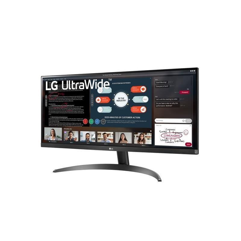 Монiтор LG 29" UltraWide 29WP500-B IPS Black