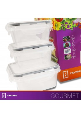 Набір контейнерів для зберігання продуктів Tavialo 6 предметів (193500006)
