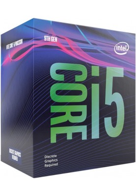 Процесор Intel Core i5 9400F 2.9GHz (9MB, Coffee Lake, 65W, S1151) Box (BX80684I59400F)