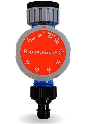 Таймер для поливу механічний Gruntek 1-клапанний (296225111)
