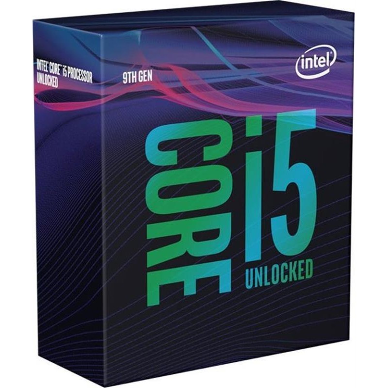 Процессор Intel Core i5 9600K 3.7GHz (9MB, Coffee Lake, 95W, S1151) Box (BX80684I59600K) no cooler