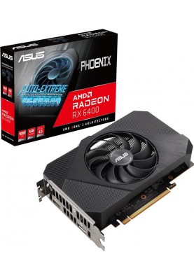 Відеокарта AMD Radeon RX 6400 4GB GDDR6 Phoenix ASUS (PH-RX6400-4G)