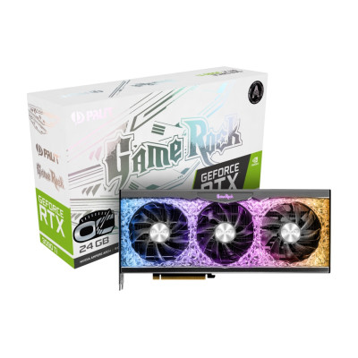 Відеокарта GF RTX 3090 Ti 24GB GDDR6X GameRock OC Palit (NED309TS19SB-1022G)