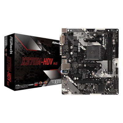 Материнська плата ASRock X370M-HDV R4.0 Socket AM4