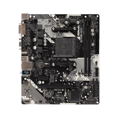 Материнська плата ASRock X370M-HDV R4.0 Socket AM4