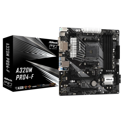 Материнська плата ASRock A320M Pro4-F Socket AM4