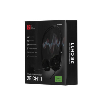 Гарнітура 2E CH11 Black (2E-CH11SJ)