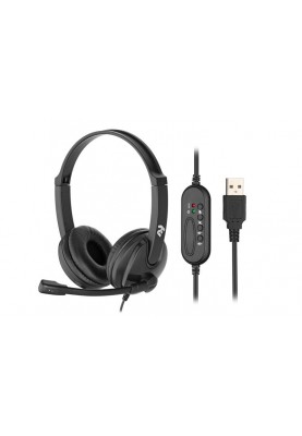 Гарнітура 2E CH12 USB Black (2E-CH12SU)