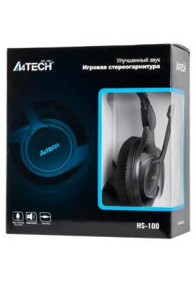 Гарнiтура A4Tech HS-100 Black