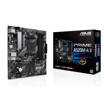 Материнська плата Asus Prime A520M-A II Socket AM4
