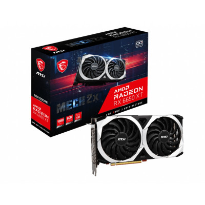 Відеокарта AMD Radeon RX 6650 XT 8GB GDDR6 Mech 2X OC MSI (Radeon RX 6650 XT Mech 2X 8G OC)