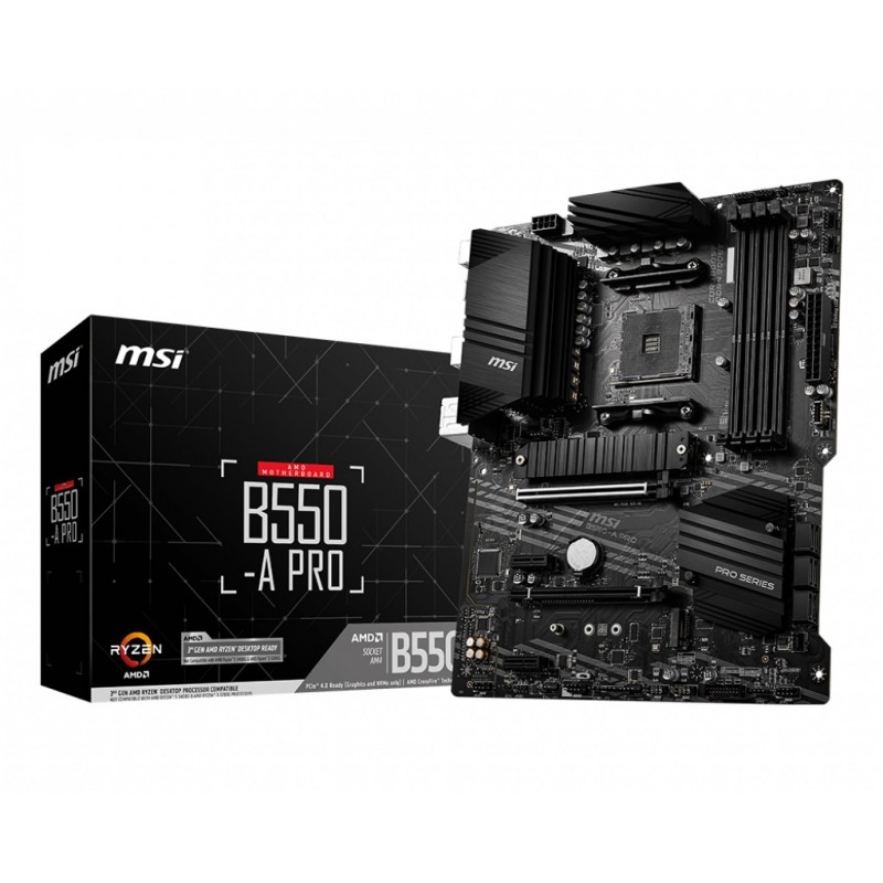 Материнська плата MSI B550-A Pro Socket AM4