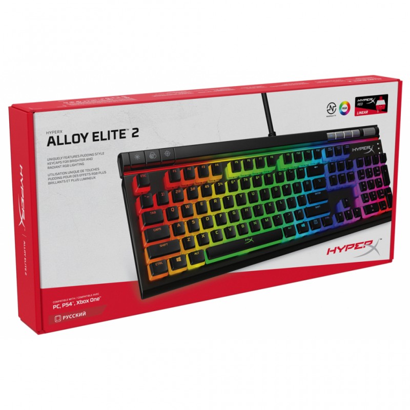 Клавіатура HyperX Alloy Elite II (4P5N3AX)