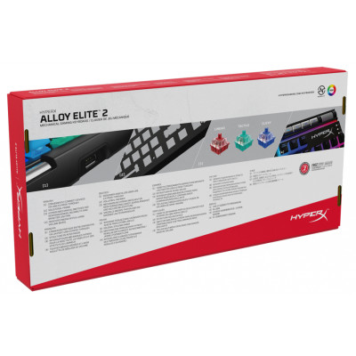 Клавіатура HyperX Alloy Elite II (4P5N3AX) Клавіатура HyperX Alloy Elite II (4P5N3AX)