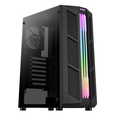 Корпус AeroCool Prime (Prime-G-BK-v1) Black без БЖ