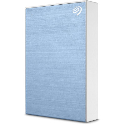Зовнішній жорсткий диск 2.5` USB 4.0TB Seagate One Touch Light Blue (STKC4000402)