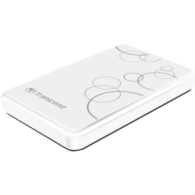 Зовнішній жорсткий диск 2.5" USB 1.0TB Transcend StoreJet (TS1TSJ25A3W)