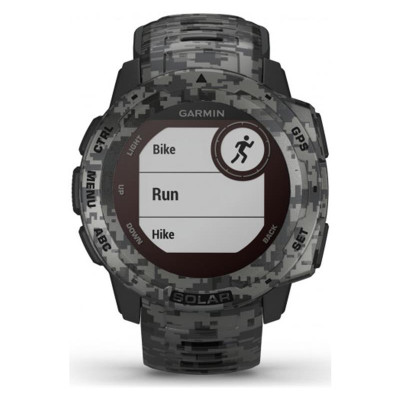 Смарт-годинник Garmin Instinct Solar Graphite Camo (010-02293-15)