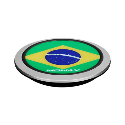 Бездротовий зарядний пристрій Momax Q.Pad Wireless Charger-Brazil (World Cup Ed.) (UD3BZ)