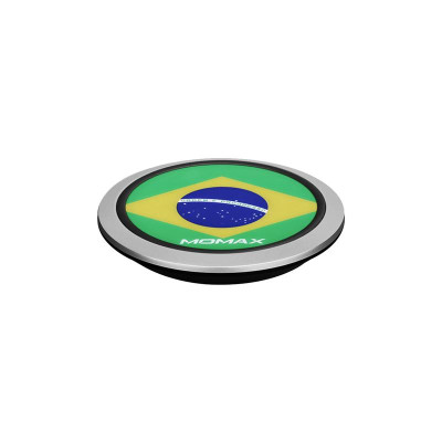 Бездротовий зарядний пристрій Momax Q.Pad Wireless Charger-Brazil (World Cup Ed.) (UD3BZ)