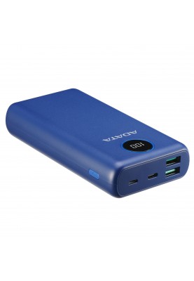 Універсальна мобільна батарея A-DATA P20000QCD 20000mAh Blue