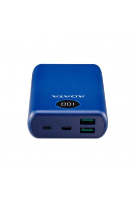 Універсальна мобільна батарея A-DATA P20000QCD 20000mAh Blue