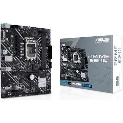 Материнська плата Asus Prime H610M-E D4 Socket 1700