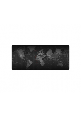 Килимок для миші Voltronic Карта світу Black (YT-KKM400x900x2/23896)