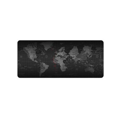 Килимок для миші Voltronic Карта світу Black (YT-KKM400x900x2/23896)