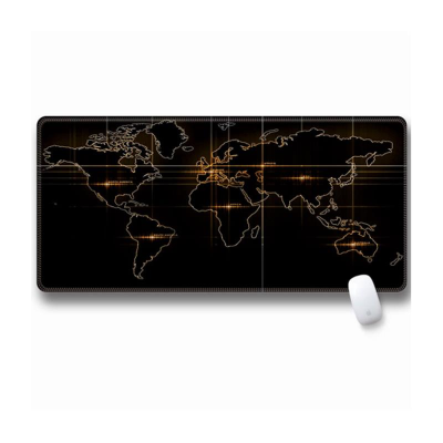 Килимок для миші Voltronic Карта світу Black (SJDT-24/20891)