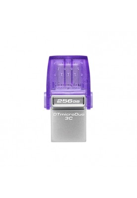 Флеш-накопичувач USB3.2 256GB Type-C Kingston DataTraveler microDuo 3C (DTDUO3CG3/256GB)