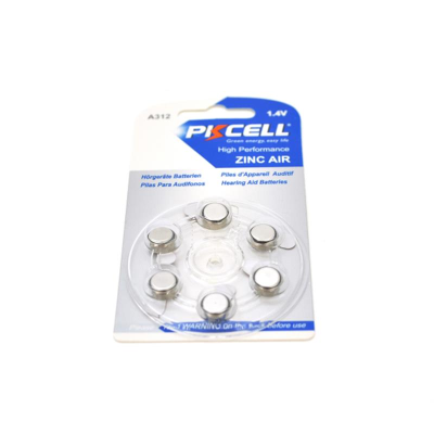 Батарейка PKCELL ZA13 BL 6шт (ZA13-6B/20408)