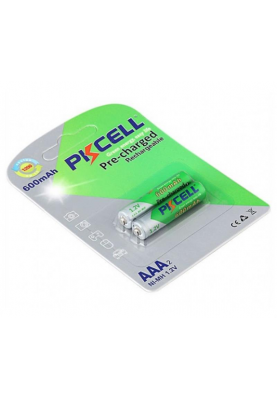 Акумулятор PKCELL Ni-MH AAA/HR03 600 mAh BL 2шт (PC/AAA600-2BA/09324)